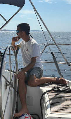 Ospiti a bordo dell'Ichnusa II — barca a vela a La Maddalena (2)
